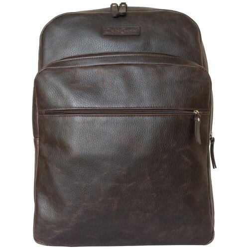 фото Кожаный рюкзак для ноутбука carlo gattini monferrato brown