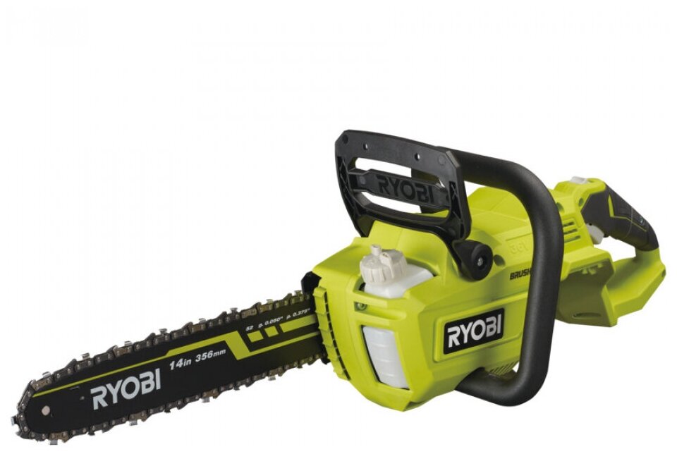 Бесщеточная цепная пила Ryobi RY36CSX35A-0 5133004595 - фотография № 3