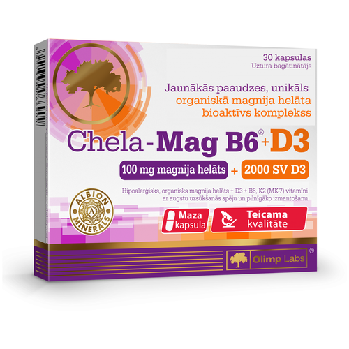 Olimp Labs Chela-Mag B6+D3 - 30 капс.