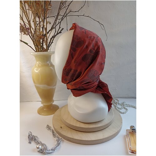 фото Платок женский на голову/шейный платок palantin_life