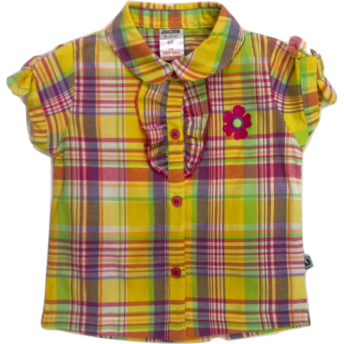 Блузка для девочки (Размер: 68), арт. 121425, цвет Желтый