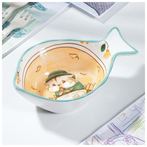 Салатник «Бурундук», 18×12 см