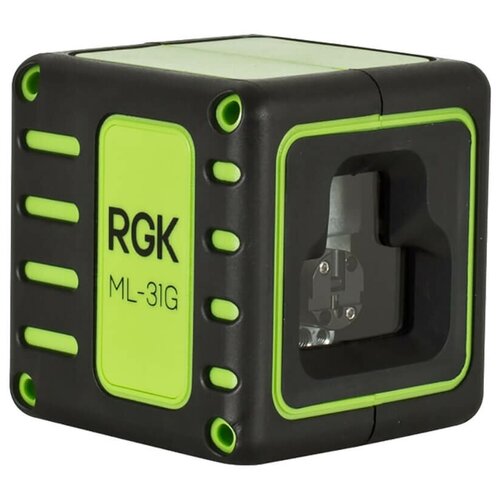 Лазерный уровень RGK ML-31G + штатив RGK F170 + кронштейн RGK K-5 + рулетка RGK RM3 со штативом
