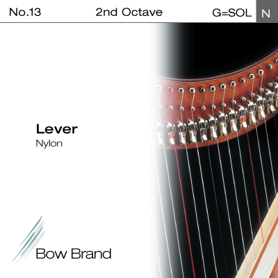 Струна G2 для арфы Bow Brand Lever Artists Nylon LN-13G2