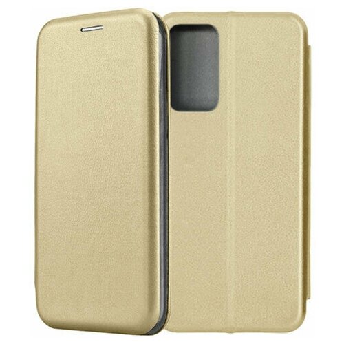 Чехол-книжка Fashion Case для Xiaomi POCO M4 Pro 5G золотой