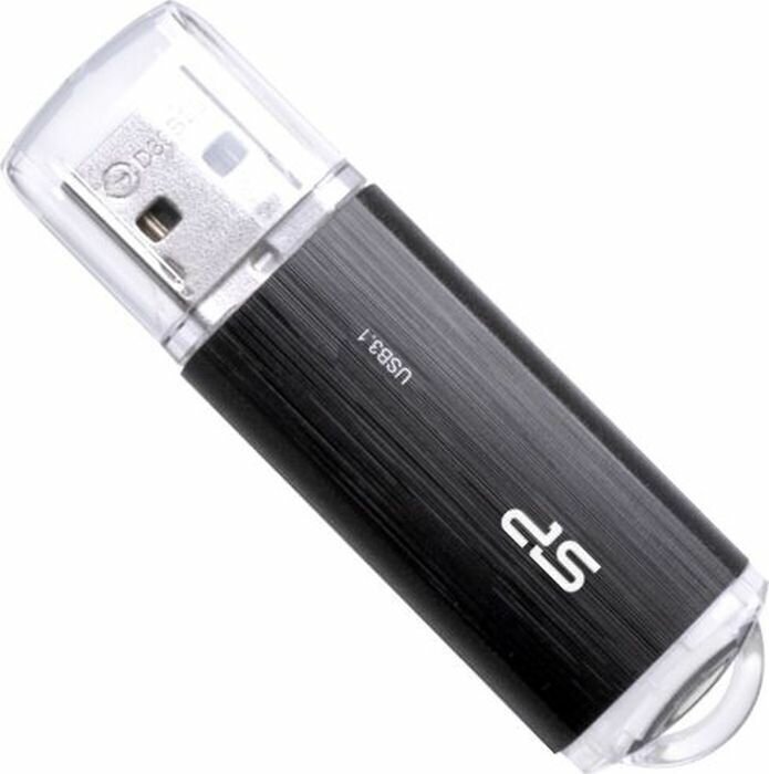 Флешка USB SILICON POWER Blaze B02 16Гб, USB3.1, черный [sp016gbuf3b02v1k] - фото №4
