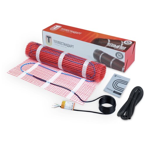 Тёплый пол нагревательный мат теплостандарт 25 квм 3124₽