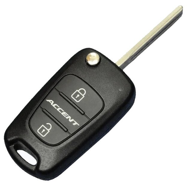 Корпус ключа зажигания Hyundai Accent с выкидным лезвием 3 кнопки