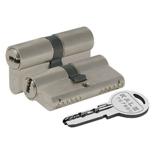 Цилиндровый механизм Kale kilit (Кале килит) 164 SN/80 (30+10+40) mm никель 5 кл.