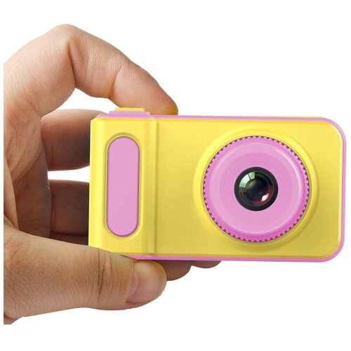 Детский цифровой фотоаппарат Kids Camera розовый