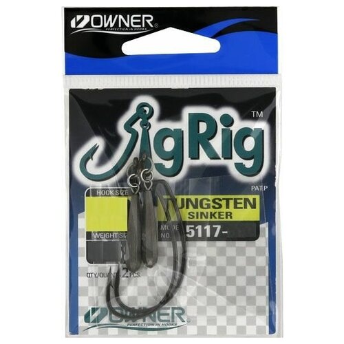 фото Крючок owner огруженый 5117 №5/0 1/4