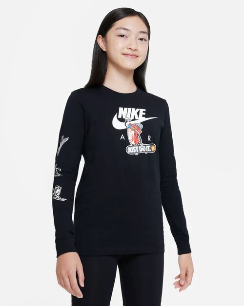 Футболка NIKE, размер S(128-137), черный