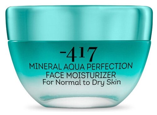 Крем Совершенство минеральной воды для нормальной и сухой кожи лица, 50 мл/ Aqua Perfection Vitamin Moisturizer For Oily Skin, Minus 417