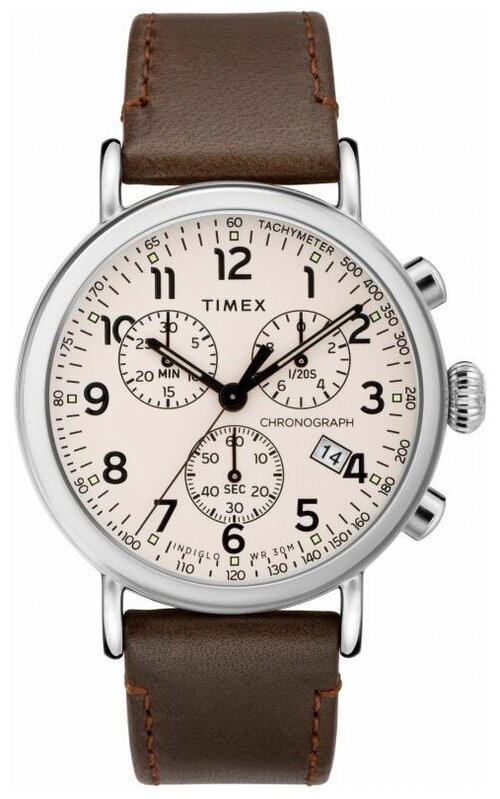 Наручные часы TIMEX Standard, коричневый