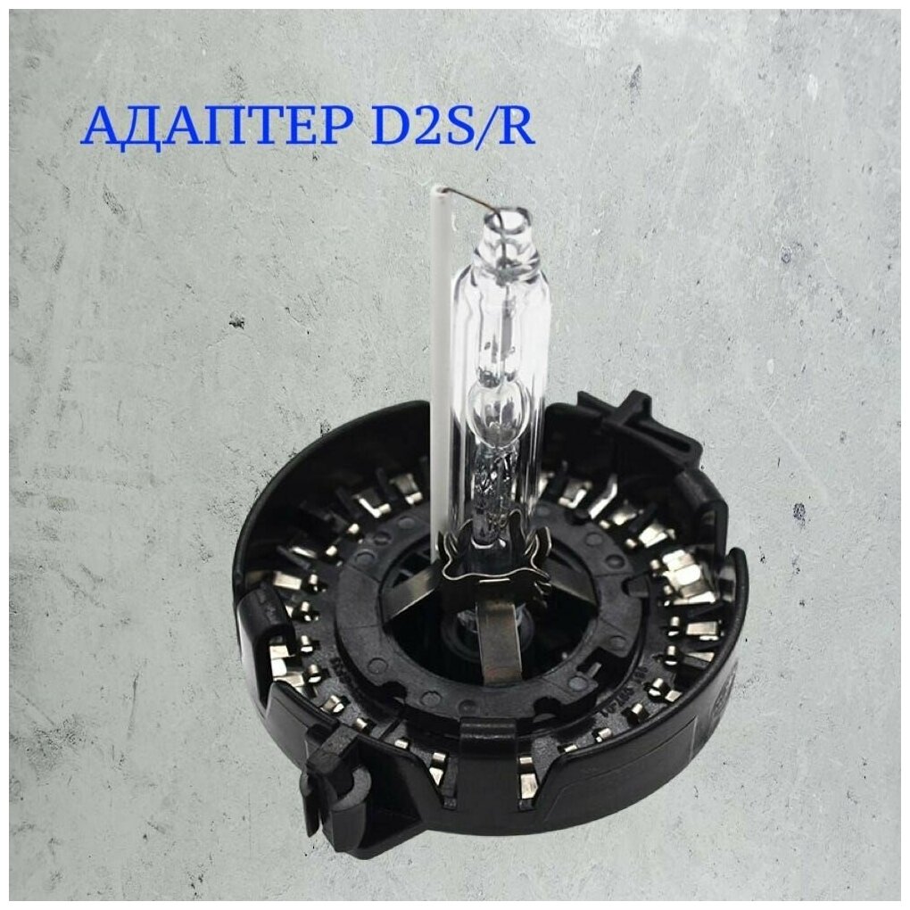 Фиксирующее (крепёжное) кольцо-адаптер для ксеноновых ламп D1S D1R D2S D2R D4S D4R металлический корпус (2 )