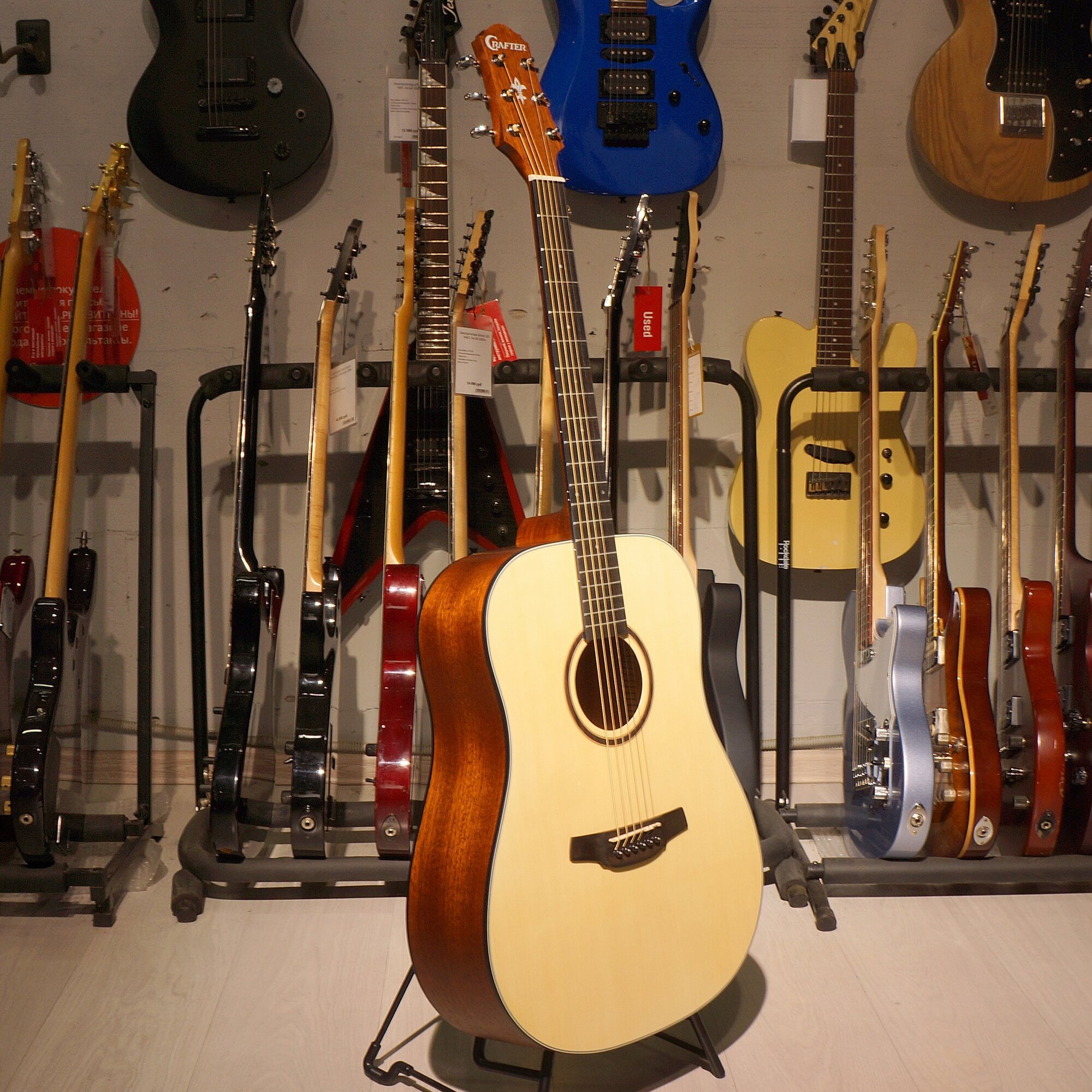 Акустическая гитара Crafter - фото №19