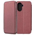 Чехол-книжка Fashion Case для Huawei Nova Y70 темно-красный - изображение