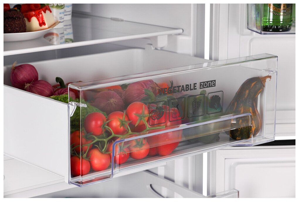 Холодильник NORDFROST NRB 152 W двухкамерный, 320 л объем, белый - фотография № 8