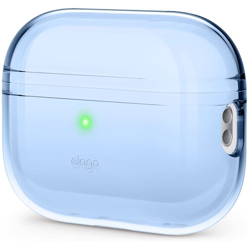 Чехол Elago Clear case для AirPods Pro 2 (2022), Aqua Blue