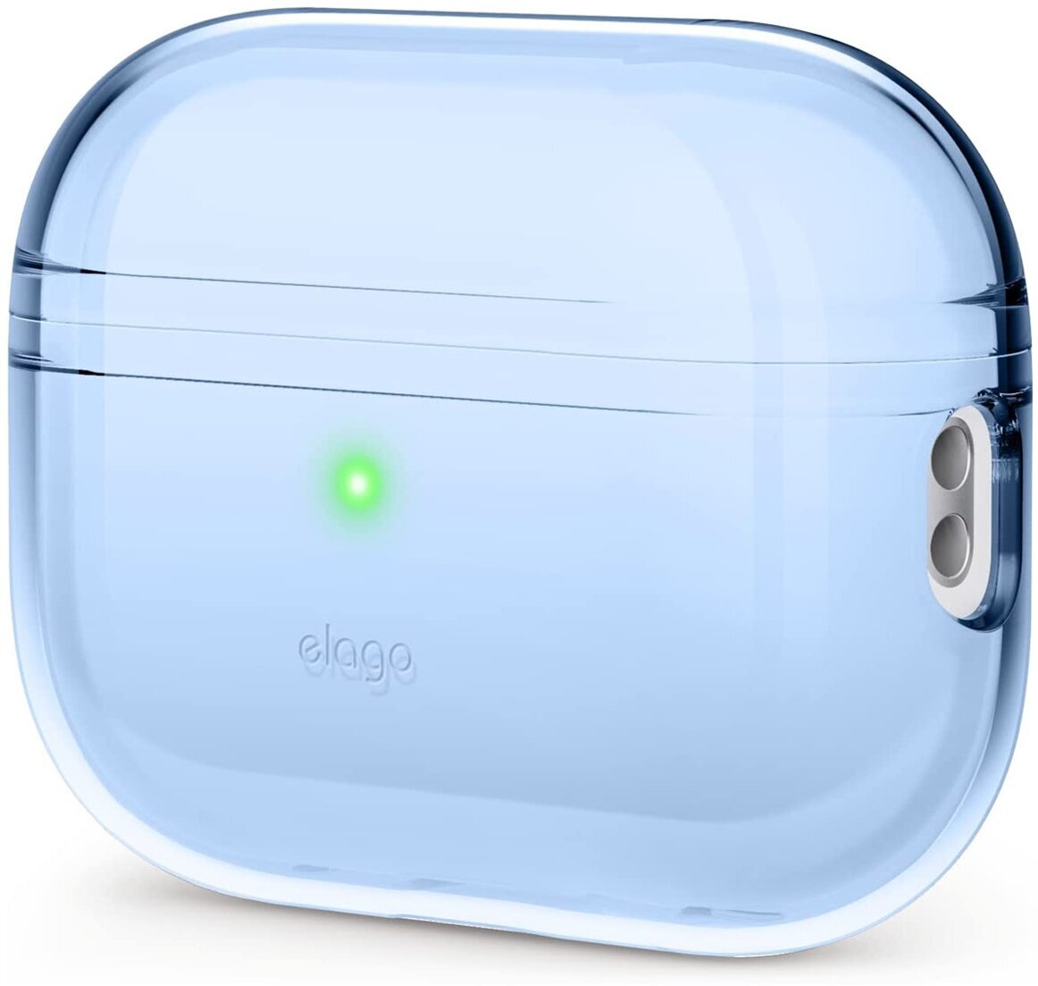 Elago для AirPods Pro 2 чехол Clear case Aqua Blue
