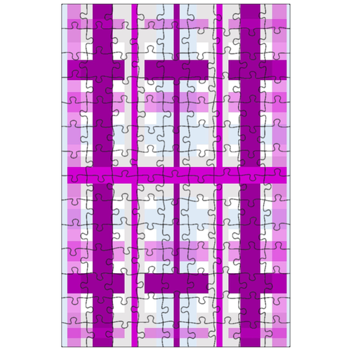 фото Магнитный пазл 27x18см."зонтик, плед, фиолетовый" на холодильник lotsprints