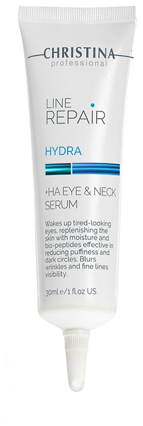 Сыворотка для кожи вокруг глаз и шеи с гиалуроновой кислотой / Line Repair Hydra Ha Eye & Neck Serum 30 мл