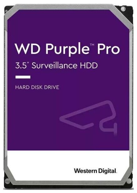 Жесткий диск WD Original SATA-III 12Tb WD121PURP Video Purple Pro (7200rpm) 256Mb 3.5