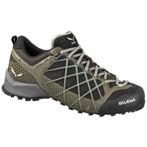 фото Ботинки salewa wildfire men's black olive/siberia (uk:10)