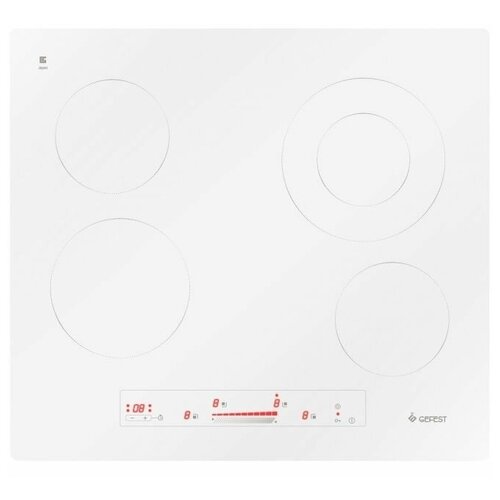 Электрическая варочная панель GEFEST ПВЭ 4233 К12 4 конфорки белый 3337700₽