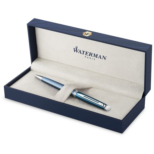 Ручка шариков. Waterman Hemisphere (2118240) Sea Blue подар.кор.