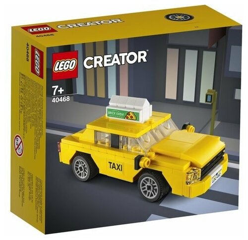 Конструктор LEGO Creator 40468 Жёлтое такси YELLOW TAXI, 124 дет.