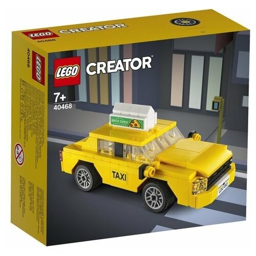 Конструктор LEGO Creator 40468 Жёлтое такси YELLOW TAXI, 124 дет.