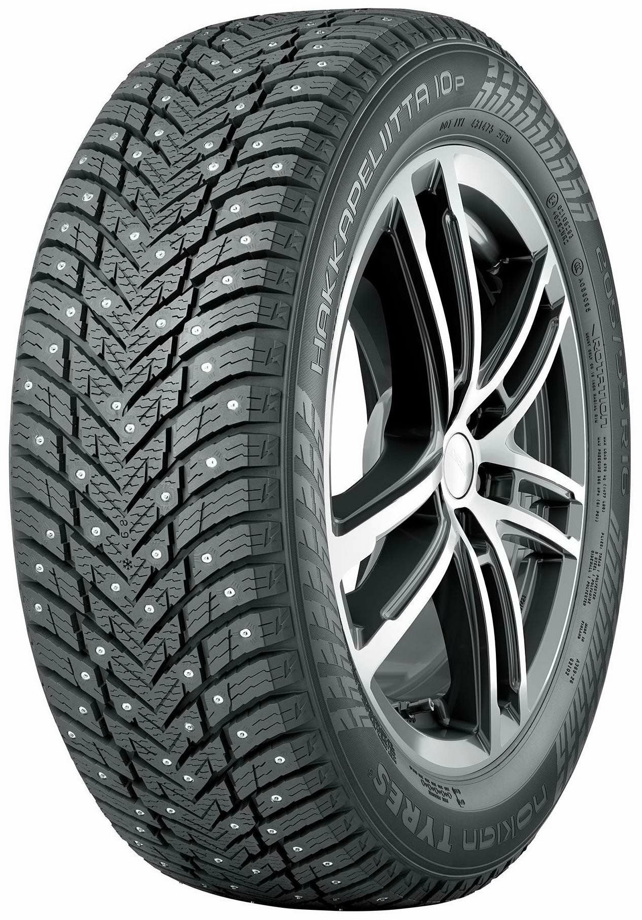 Зимние шины Nokian Tyres (Ikon Tyres) Hakkapeliitta 10p SUV 215/65 R17 103T XL шип