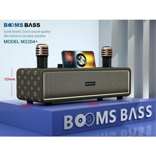 Портативный саундбар Bluetooth 52 с двумя микрофонами Bluetooth 20 Вт 529700₽