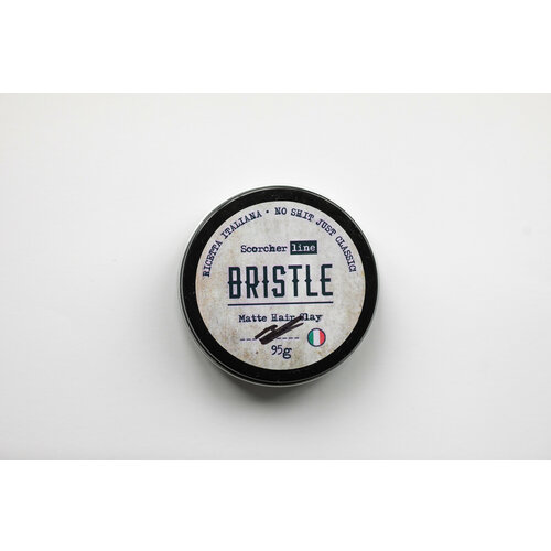 Глина для волос Bristle, крепкая фиксация, 95гр.