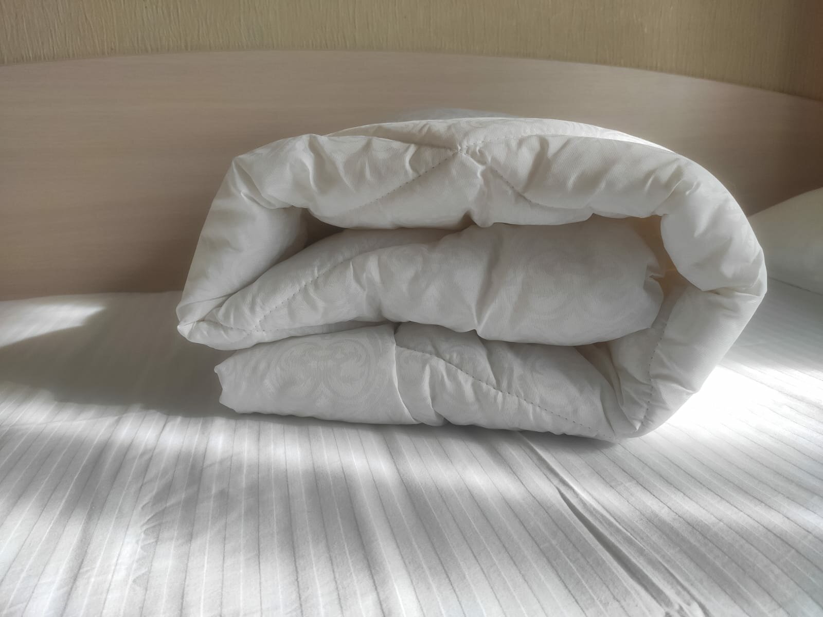 Одеяло детское в кроватку 110х140, "Лебяжий пух", поликоттон жаккард - фотография № 9