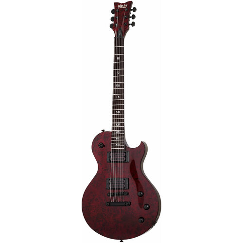 Электрогитара SCHECTER SOLO-II APOCALYPSE RED REIGN электрогитара les paul schecter sgr solo ii m red