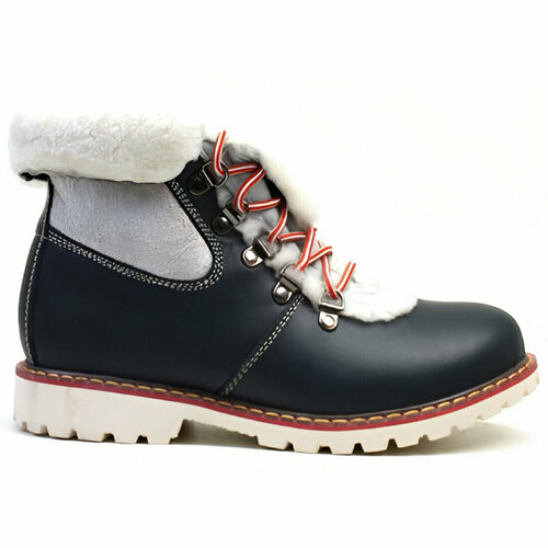 фото Ботинки airbox, размер 36, синий