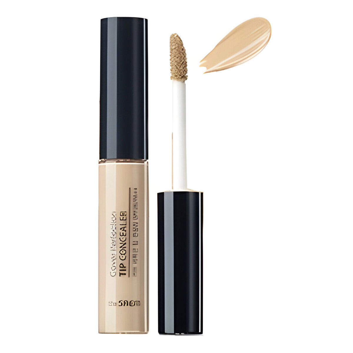 Точечный консилер для лица The Saem Cover Perfection Tip Concealer SPF28 РА++ 01. Clear Beige