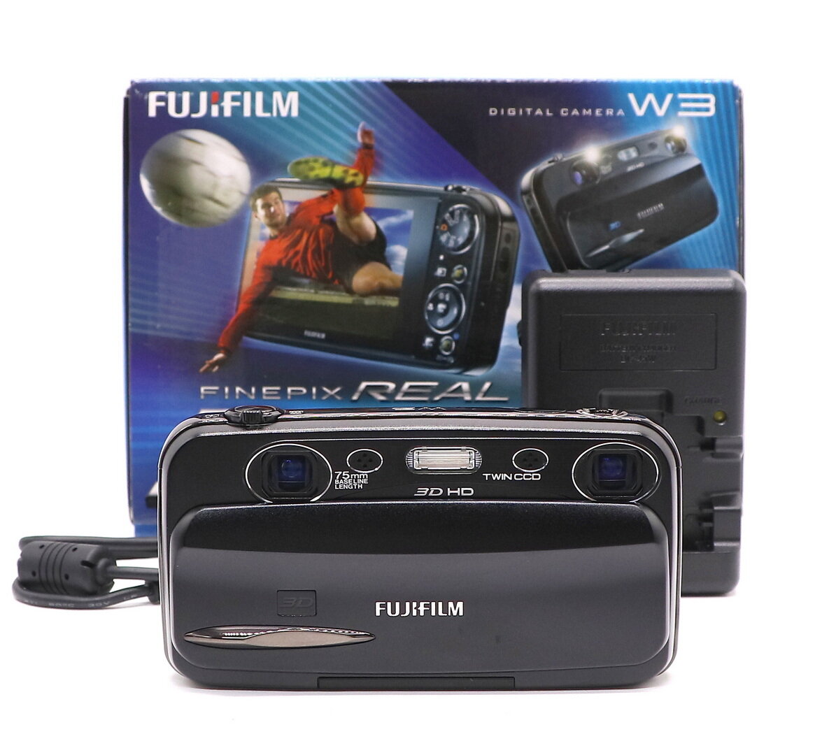 Fujifilm FinePix Real 3D W3 в упаковке new