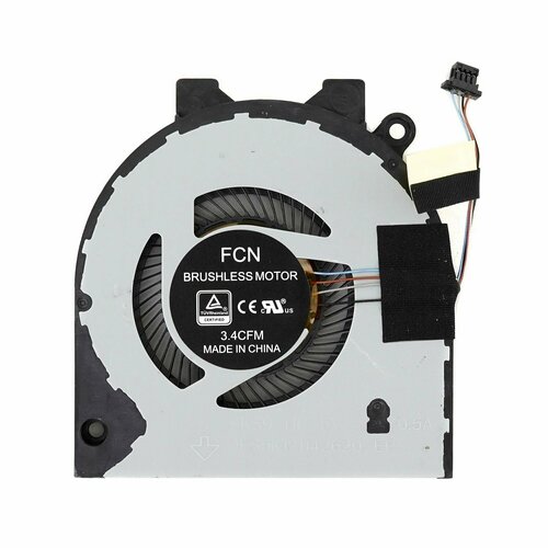 Вентилятор для ноутбука Dell Inspiron 15 5580 (4 pin) клавиатура для ноутбука dell 14 5480 5488 5485 5481 с подсветкой p n 05vpjk 4900ez070c0r