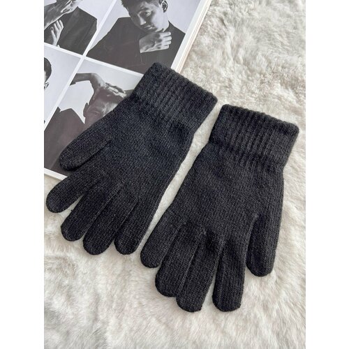 фото Перчатки , демисезон/зима, размер 7-9, черный own accessories 