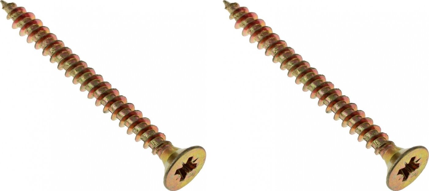 фото Саморез универсальный Tech-Krep 4.5x50 потайной частая резьба (10 шт.) (комплект из 2 уп.)
