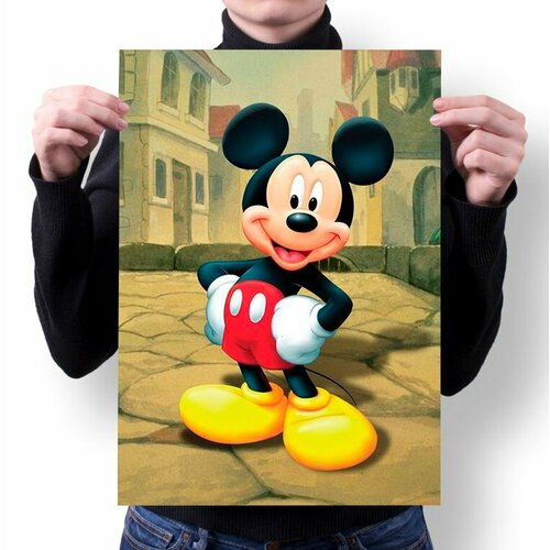 Плакат Mickey Mouse, Микки Маус №9, А3