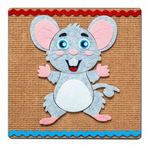Коврик-пазл «Мышонок»