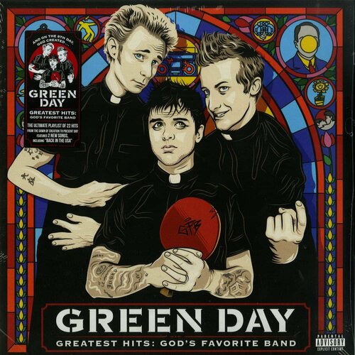 GREEN DAY - Greatest Hits: God's Favorite Band (2LP). Виниловая пластинка