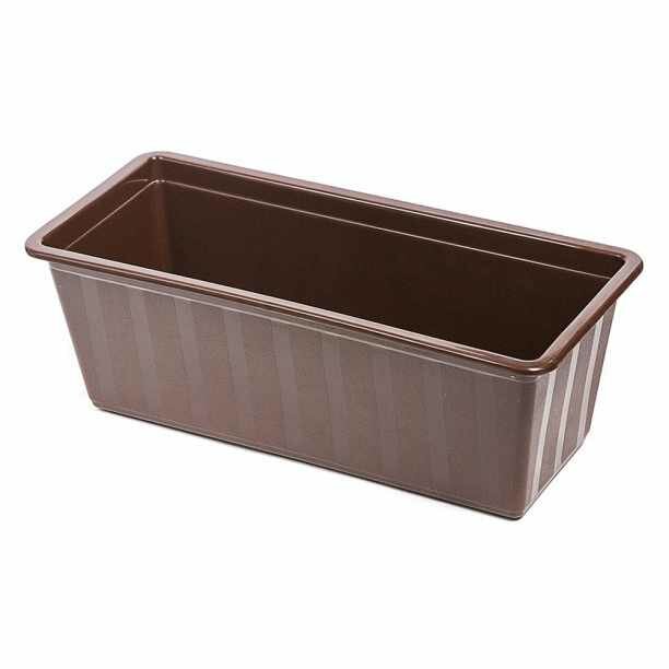 Балконный ящик пластиковый коричневый Агро 14x18х60 см Prosperplast