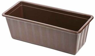 Балконный ящик пластиковый коричневый Агро 14x18х60 см Prosperplast