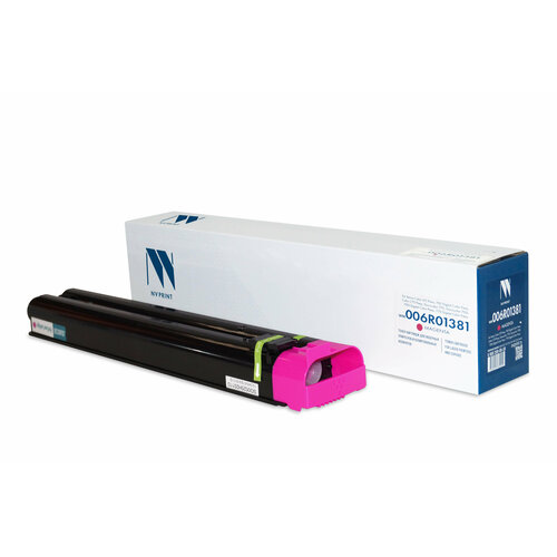 Лазерный картридж NV Print NV-006R01381M для Xerox Color C75, Color J75, DCP 700, DCP 700i (совместимый, пурпурный, 22000 стр.) картридж nv print 006r01379 черный для xerox color press j75 700 770 700i c75 docucolor 770 700i nv 006r01379bk