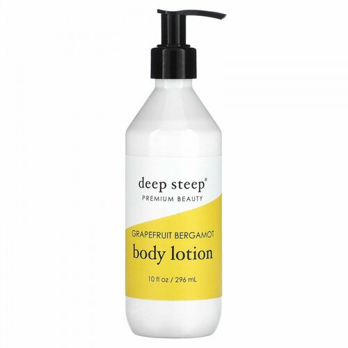 Deep Steep, Body Lotion, Grapefruit Bergamot, 10 fl oz (296 ml)